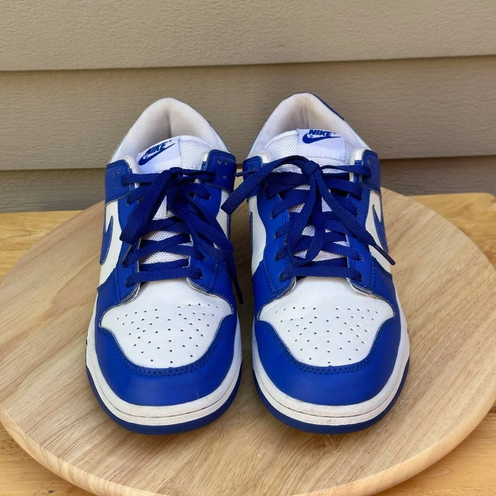 Nike Dunk Low Kentucky Varsity Royal Blue White CU1726-100 Mens 11